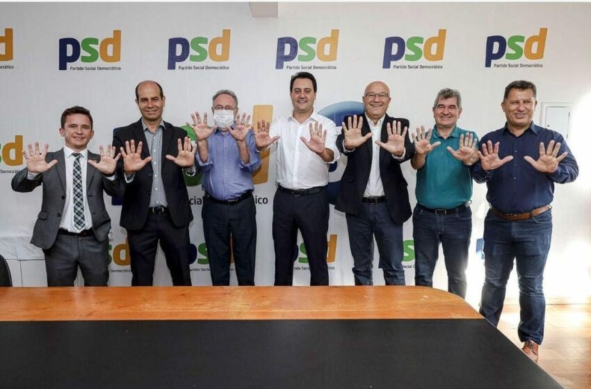  Governador filia mais cinco deputados ao PSD