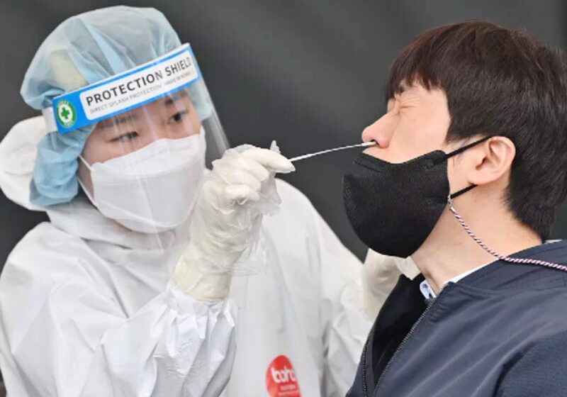  Coreia do Sul registra 620 mil casos de Covid em 24h