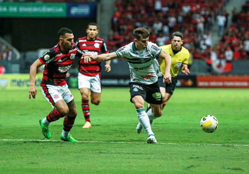  Coritiba perde para o Flamengo e segue sem vencer fora de casa