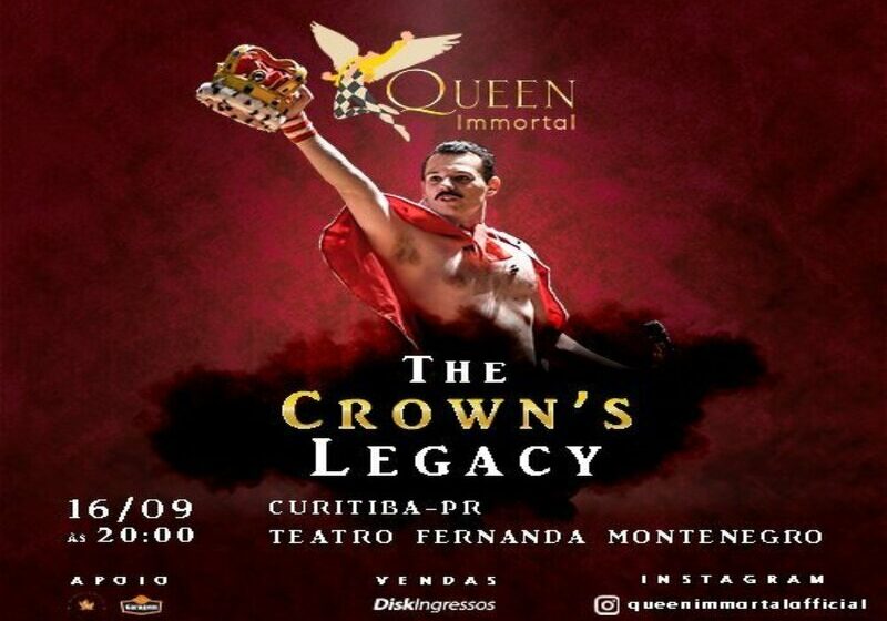  Queen Immortal fará tributo ao Queen com o espetáculo “The Crown´s Legacy”