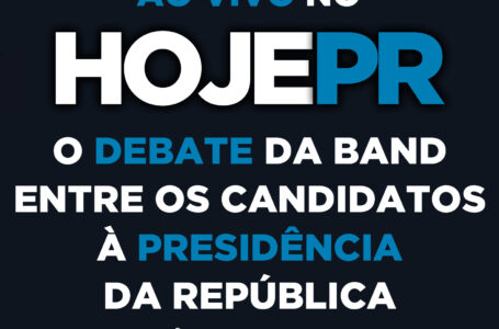 Debate Band deve marcar primeiro confronto direto entre Lula e Bolsonaro