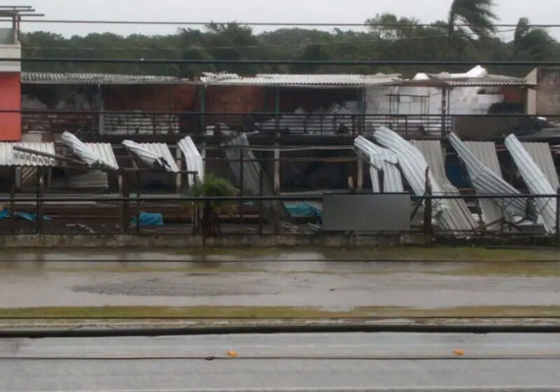  Ciclone extratropical causa transtornos no Litoral do Paraná. Veja o vídeo