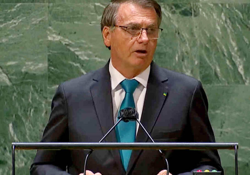  Bolsonaro diz na ONU que Brasil chega ao fim de 2022 ’em plena recuperação’