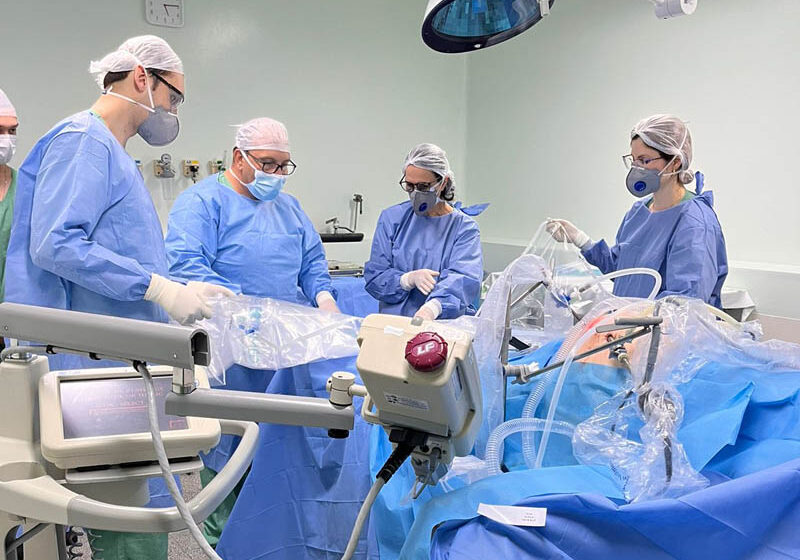  Cirurgia inédita para tratamento contra o câncer foi realizada em Cascavel