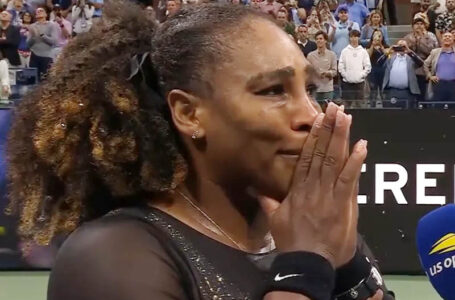 Serena Williams encerra carreira com derrota no US Open e “lágrimas de alegria”