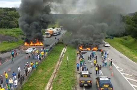 PRF confirma 39 pontos de bloqueio nas estradas do Paraná