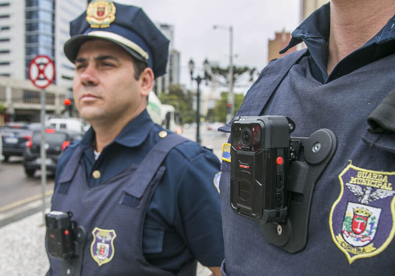  Body cams já estão nas ruas com os guardas municipais de Curitiba