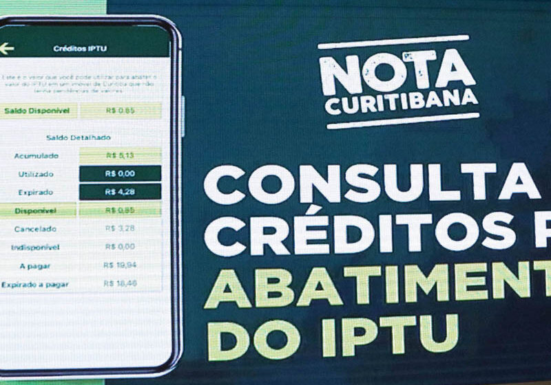  Nota Curitibana tem R$ 15 milhões em créditos “esquecidos”. Saiba como resgatar
