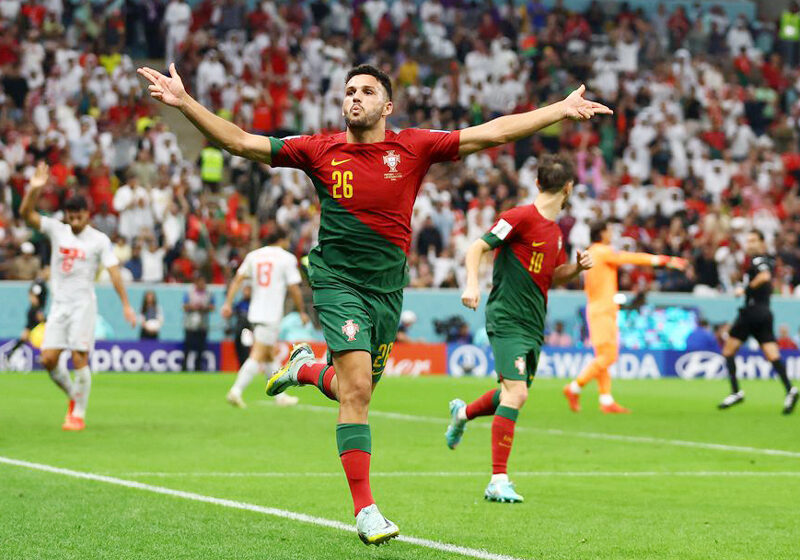  Portugal goleia Suíça por 6 a 1 e encara o Marrocos nas quartas