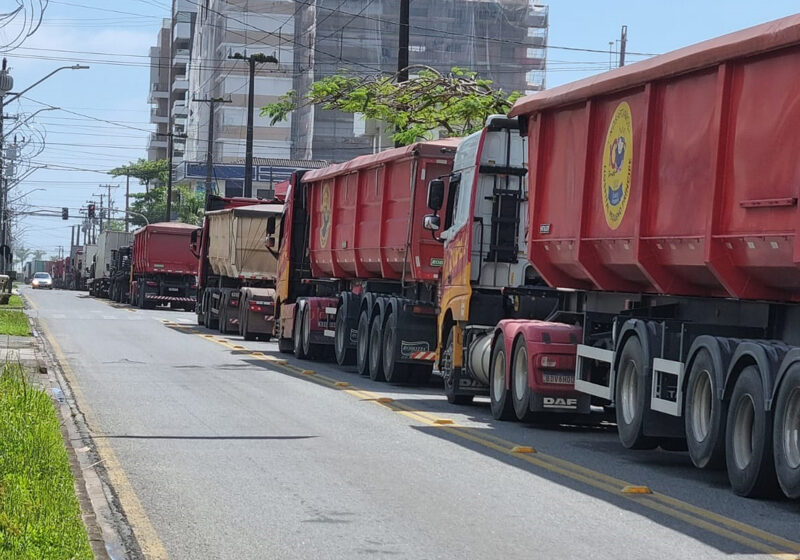  Guaratuba proíbe circulação de veículos pesados nas vias públicas