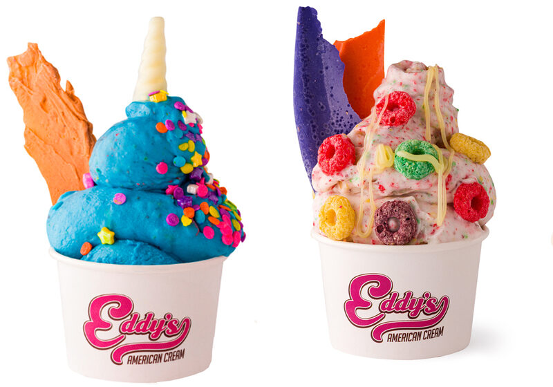  Sorvetes divertidos são atrações para as crianças no Eddy’s American Cream