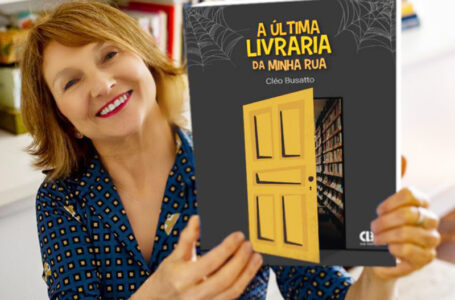Cléo Busatto lança ‘A última livraria da minha rua’ em Curitiba