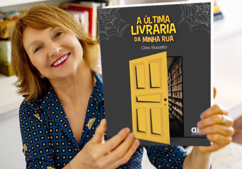  Cléo Busatto lança ‘A última livraria da minha rua’ em Curitiba
