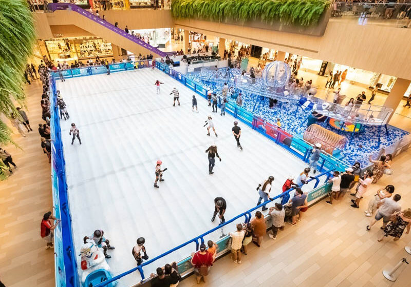  Jockey Plaza Shopping recebe crianças com TEA na pista de patinação Vikings no Gelo