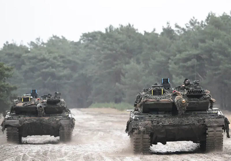  Tanques para a Ucrânia
