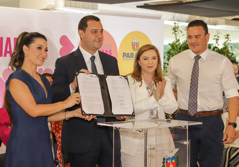  Ratinho Junior anuncia pacote de ações para proteção e valorização das mulheres