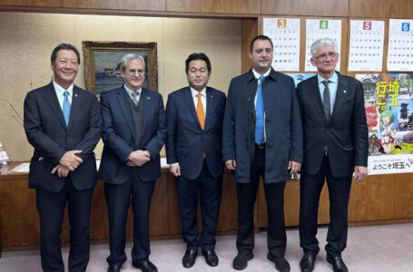Em encontro com vice-ministro, Ratinho Junior busca ampliar exportações ao Japão