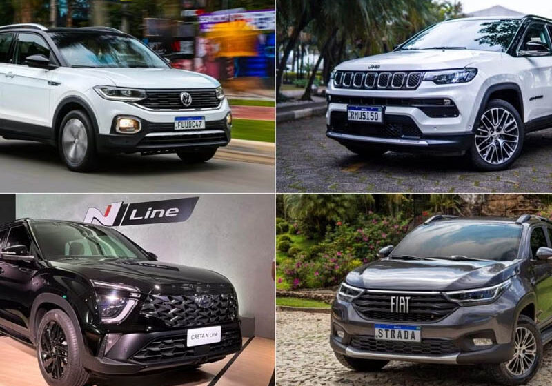  Strada, Creta, Onix: veja os carros mais vendidos de cada marca no Brasil