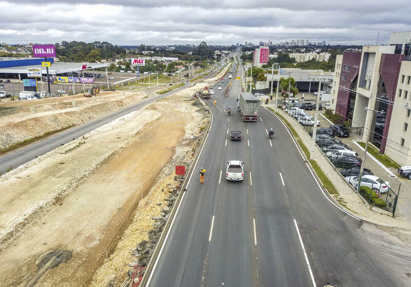  Prefeitura de Curitiba libera trânsito em novo trecho da Linha Verde Norte