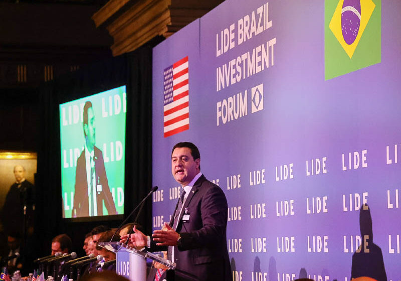  Ratinho Junior destaca potencialidades do Paraná para atrair investidores em Nova York