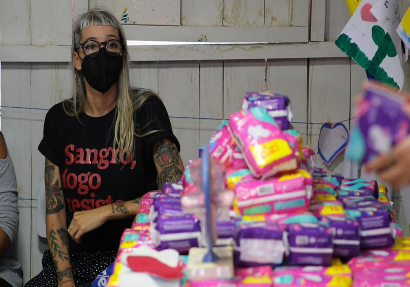  Coletivo Igualdade Menstrual realiza doação de absorventes na Região Metropolitana de Curitiba