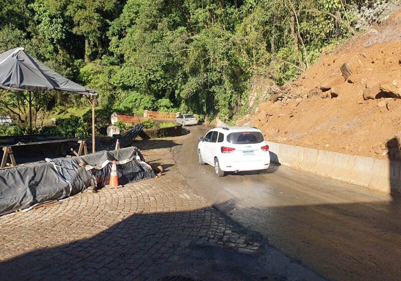  Após chuvas, DER/PR reabre Estrada da Graciosa; trecho permanece em obras