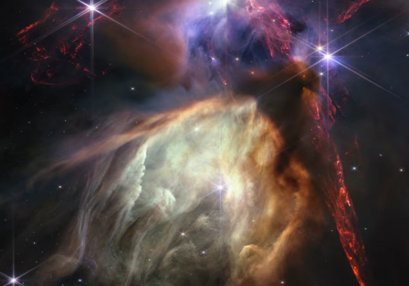  Telescópio James Webb faz captura inédita de processo de formação de estrelas