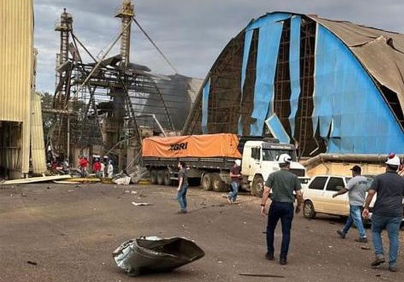  Sobe para 8 o número de mortos em explosão de silo em Palotina; 12 ficaram feridos