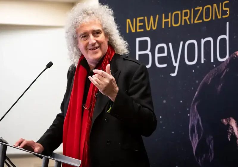  Brian May, guitarrista do Queen, participa de missão da Nasa e comemora: ‘Dia histórico’