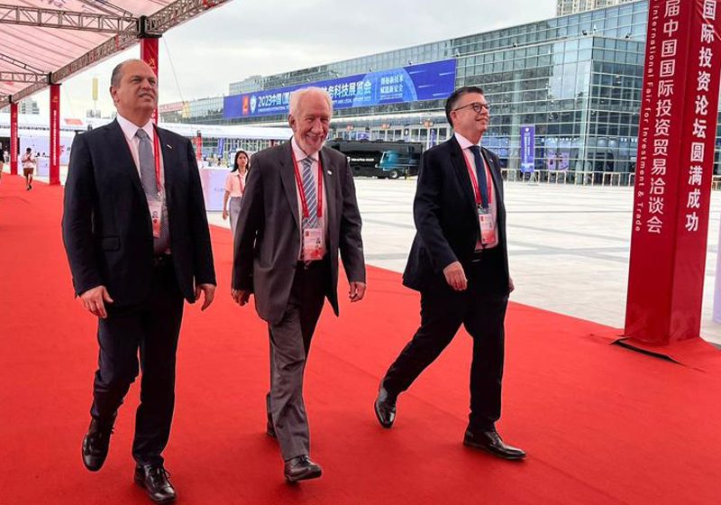  Governo inicia mais uma missão internacional com visita a feira de negócios na China