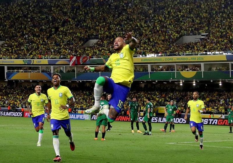  Brasil começa caminhada para a Copa 2026 com goleada sobre a Bolívia