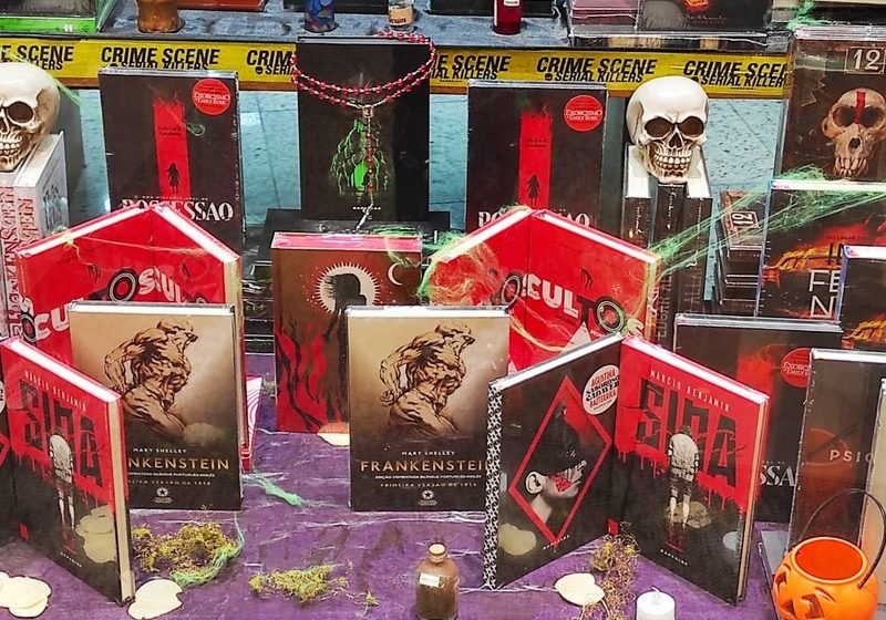  Halloween literário: Livrarias Curitiba e Editora Darkside promovem ação especial de Dia das Bruxas