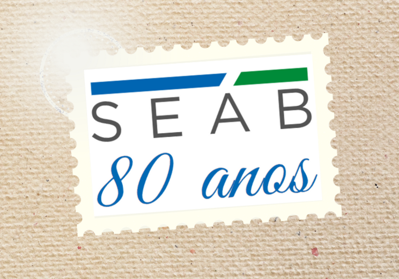  Seab completará 80 anos em 2024; selo comemorativo integra publicações