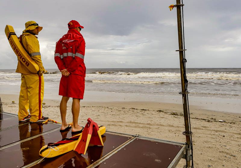  Corpo de Bombeiros alerta para riscos de banho de mar