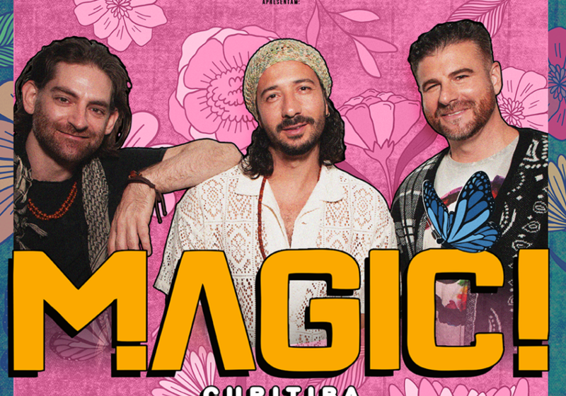  Banda canadense Magic! faz show em Curitiba