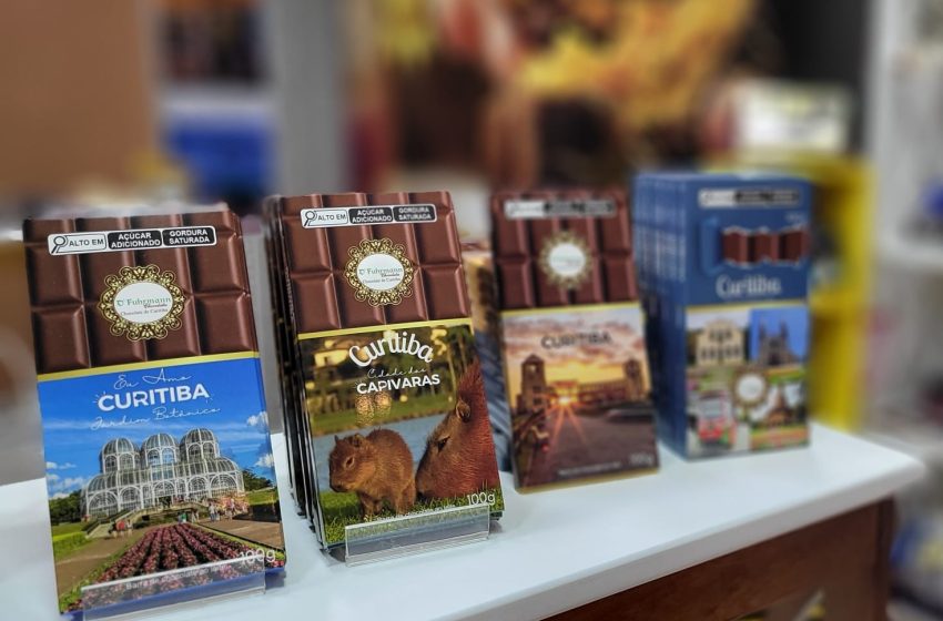  Curitiba para presente: linha turismo é um dos destaques em vendas de chocolateria curitibana