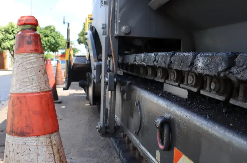  Programação de recuperação de asfalto atende vias da região sul de Londrina