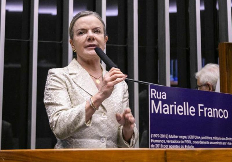  Para Gleisi, mudança de governo foi crucial para investigações sobre Marielle