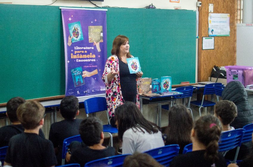  Escolas públicas de Curitiba recebem ações que incentivam a leitura de livros infanto juvenis