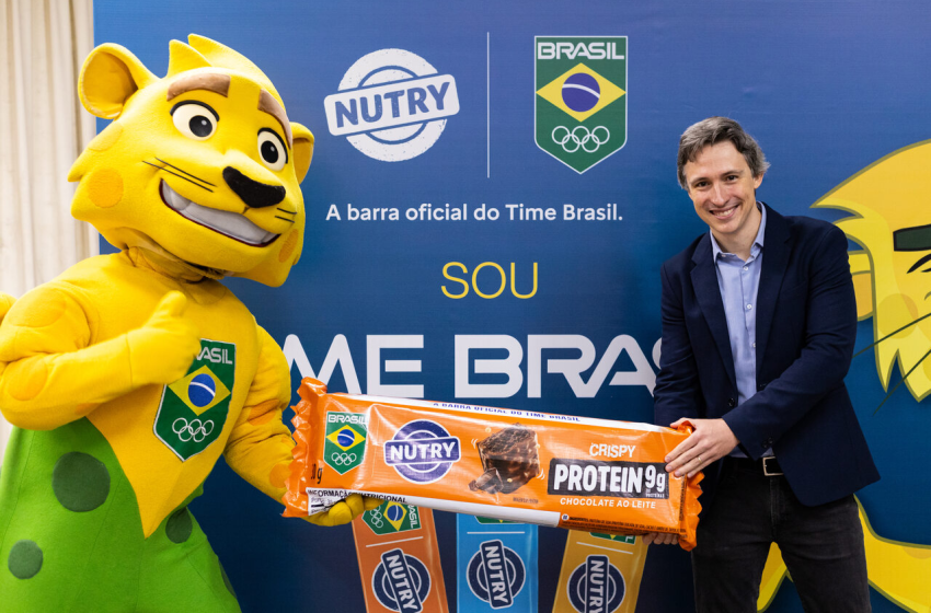  Nutry firma parceria com Comitê Olímpico e torna-se a barra oficial do Time Brasil