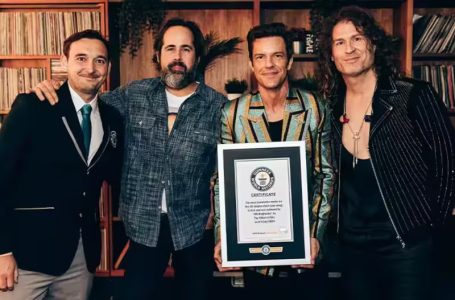 The Killers entra para o ‘Guinness World Records’ com a música ‘Mr. Brightside’