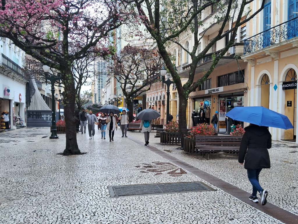 inverno chuva tamanho hojepr