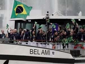 Brasil se apresenta na cerimônia de abertura das Olimpíadas/2024