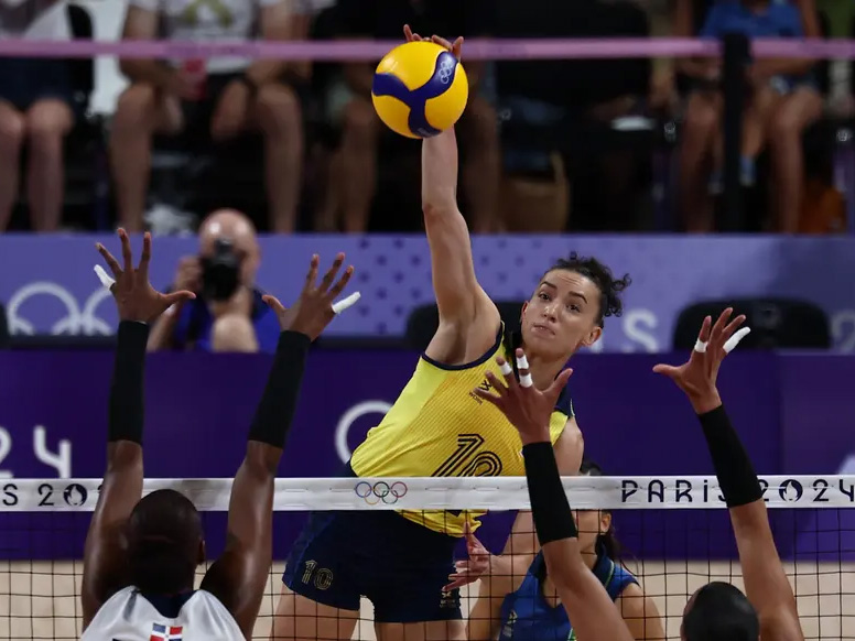 volei feminino brasil paris 2024 hojepr