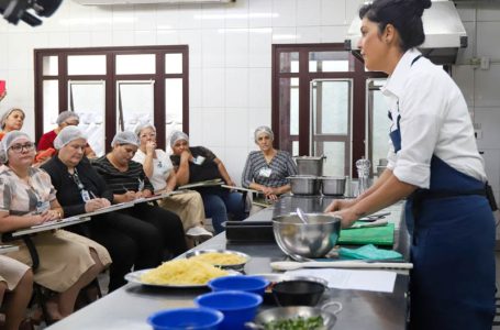 Merendeiras do Paraná têm aula com Manu Buffara, uma das melhores chefs do mundo