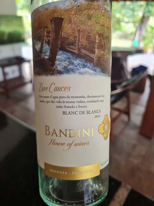 vinho branco Finca Bandini Dous Cauces Blanc de Blancs