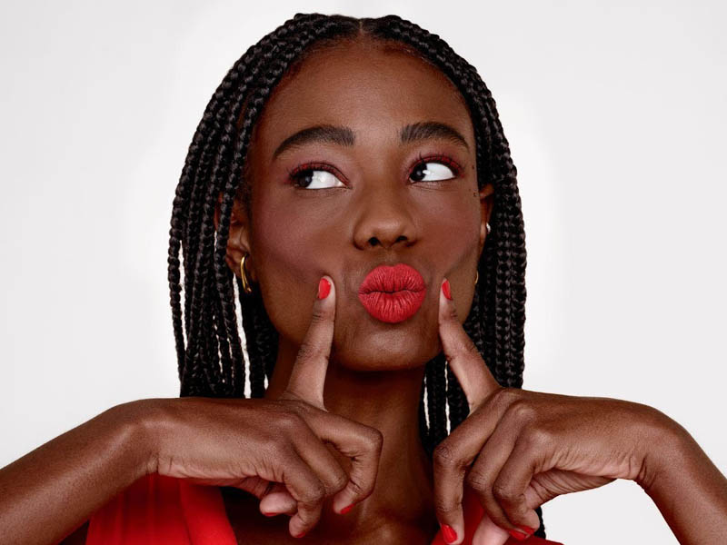 avon - batom vermelho
