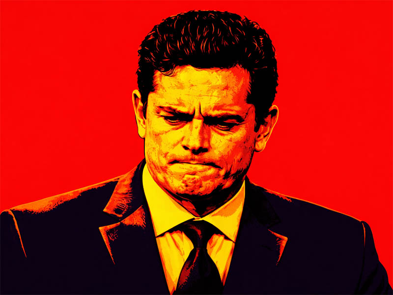 sergio moro em pop art