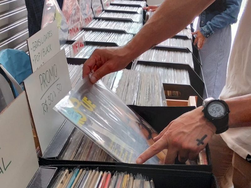 Feira de Vinil Shopping Crystal
