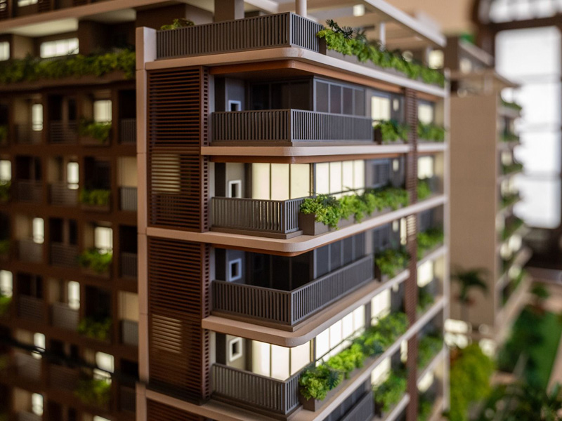Maquete do Residencial Sonatta